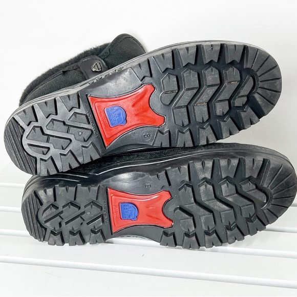 SOREL women’s SHIN ANKLE waterproof felt fleece lined winter duck boots SIZE 8 - Picture 8 of 12